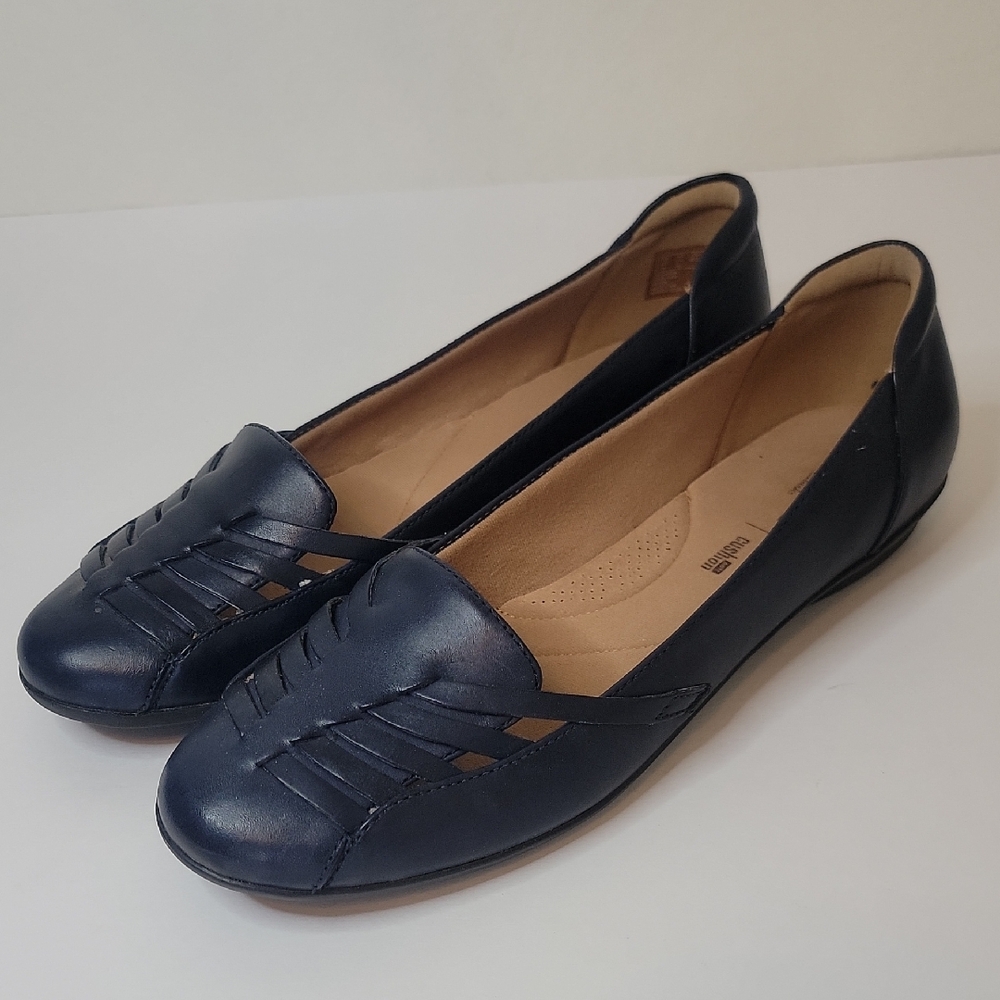 Clarks Women's Dark Blue Loafers